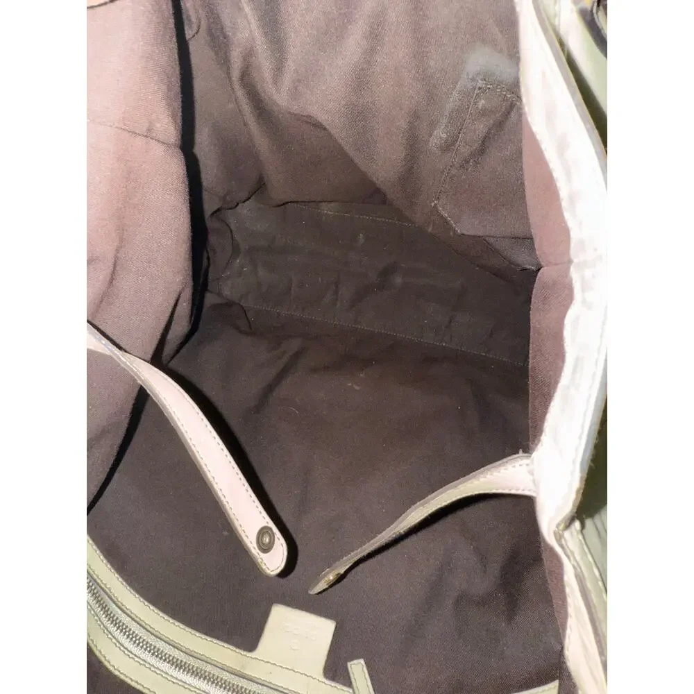 GUCCI Off-White Leather Britt Large Tote Bag - Picture 10 of 16